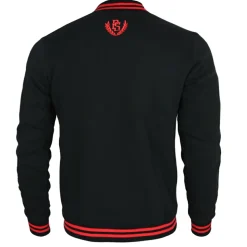 Bluza bejsbolówka "Logo" - czarno/czerwona