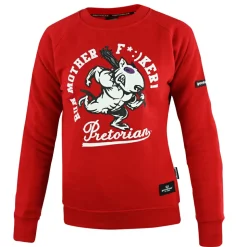 Bluza damska Pretorian "Run motherf*:)ker!" - czerwona