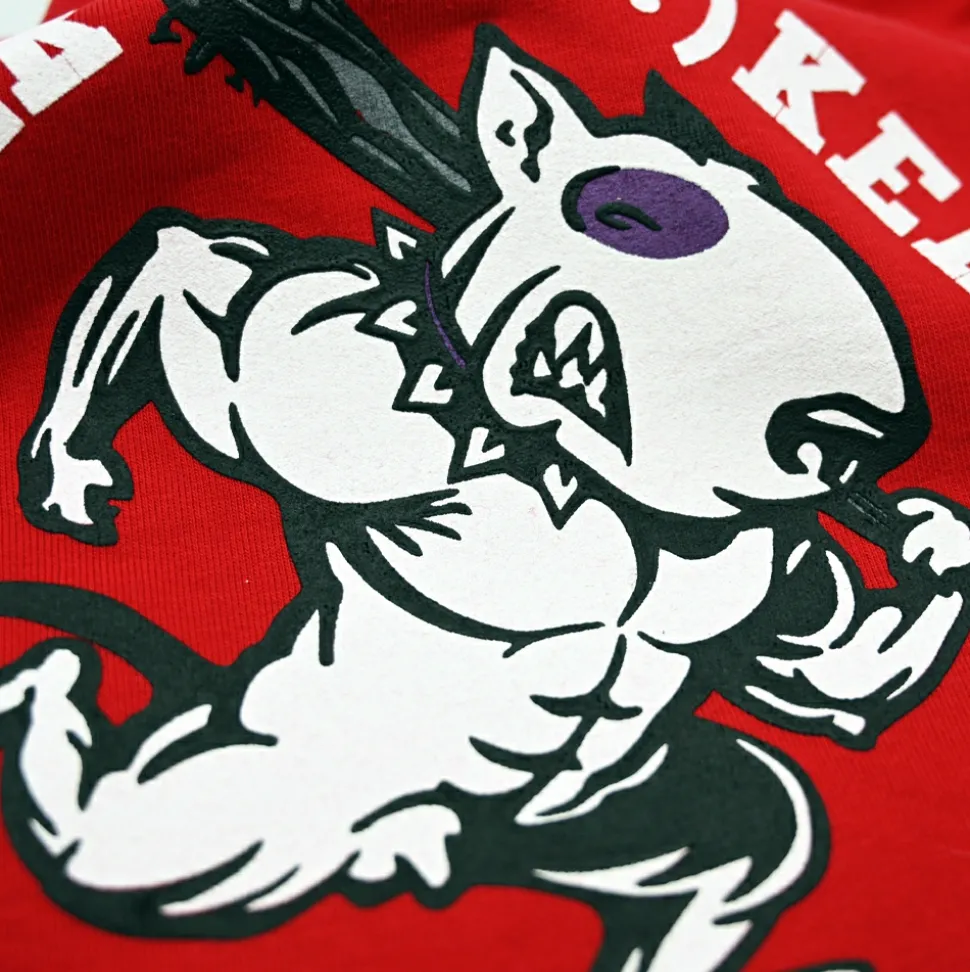 Bluza damska Pretorian "Run motherf*:)ker!" - czerwona