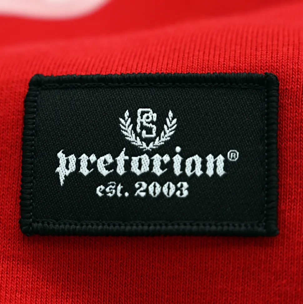 Bluza damska Pretorian "Run motherf*:)ker!" - czerwona