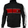 Bluza rozpinana Pretorian "Shield" - czarna