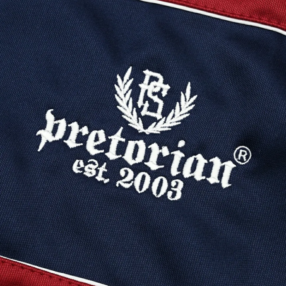Bluza rozpinana Pretorian "Est. 2003" - bordowa