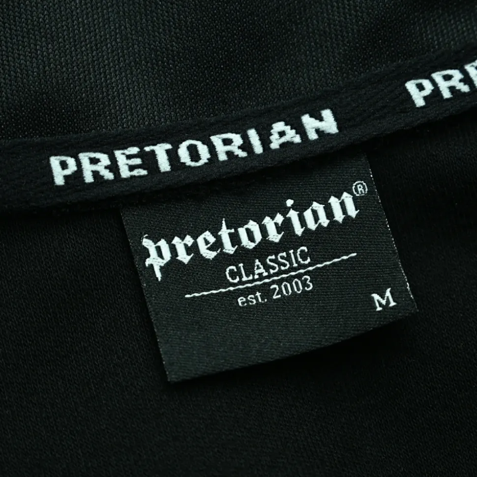 Bluza rozpinana Pretorian "Line" - czarna