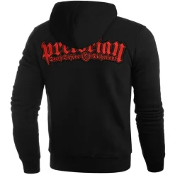 Bluza rozpinana z kapturem Pretorian "Honour - Red"