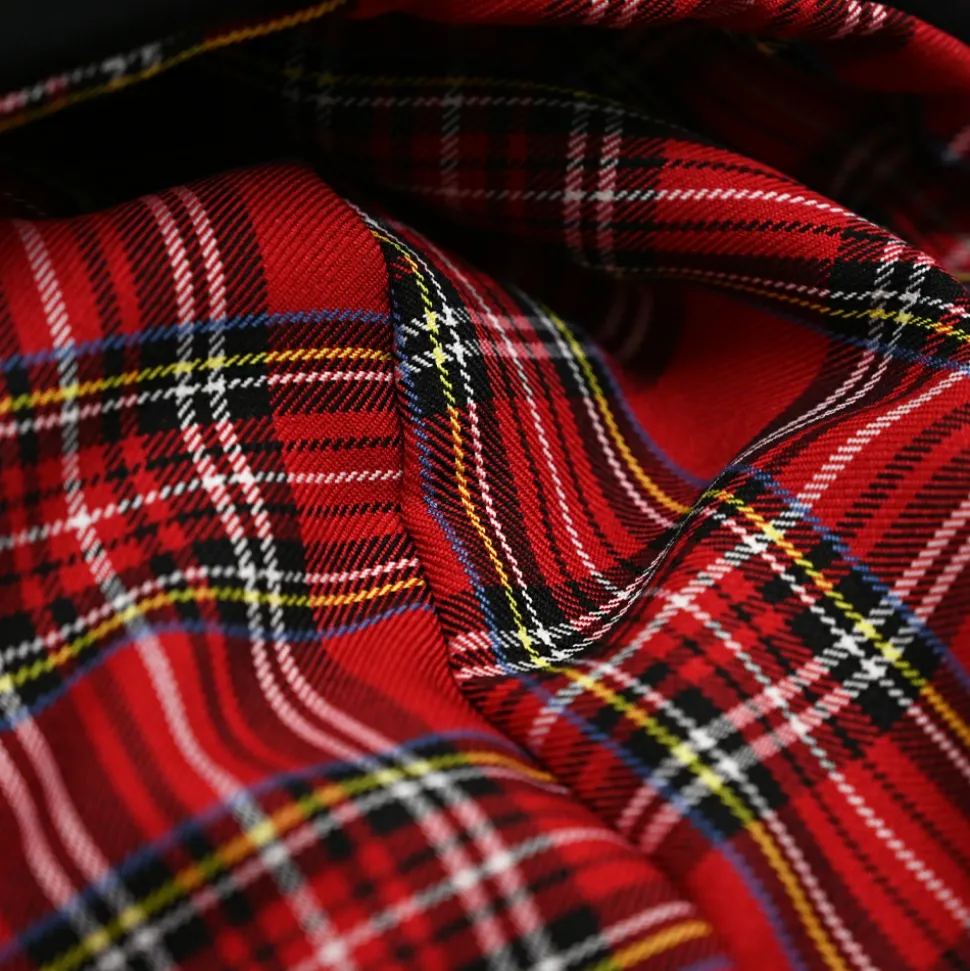 Bluza rozpinana z kapturem Pretorian "Plaid"
