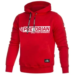 Bluza z kapturem Pretorian "Side" - czerwona