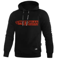 Bluza z kapturem Pretorian "Side" - czarna