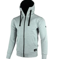 Bluza z kapturem Pretorian "Protect" - szara