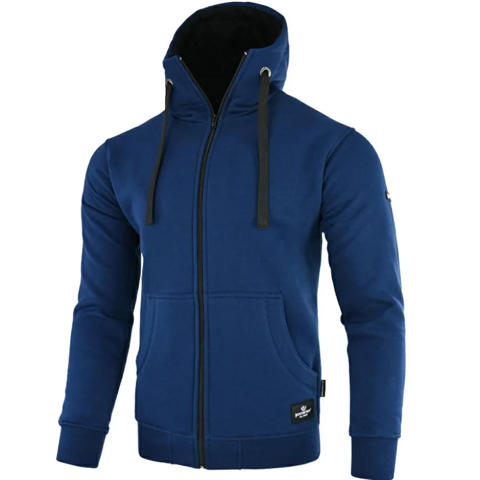 Bluza z kapturem Pretorian "Protect" - granatowa