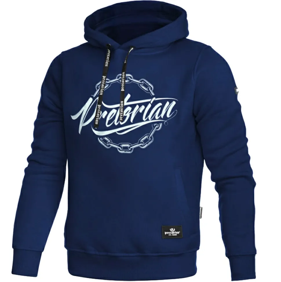 Bluza z kapturem Pretorian "No Mercy" - granatowa
