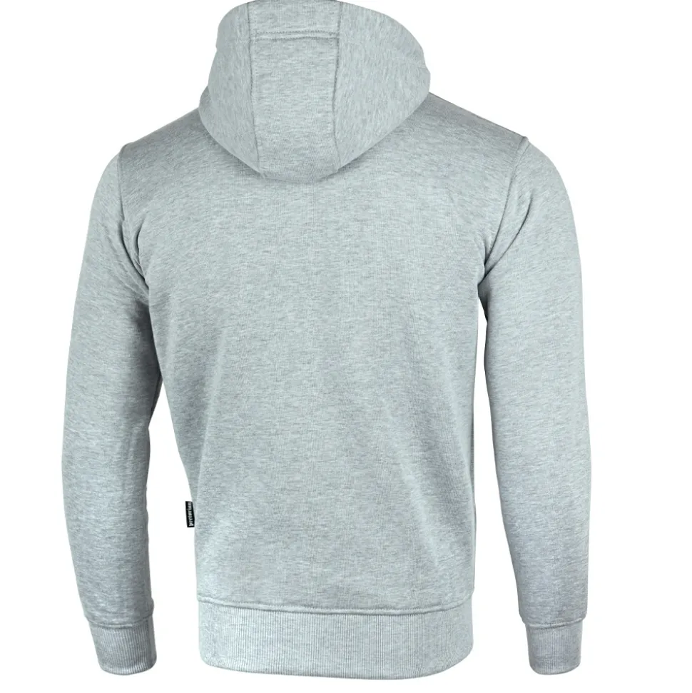 Bluza z kapturem Pretorian "Protect" - szara