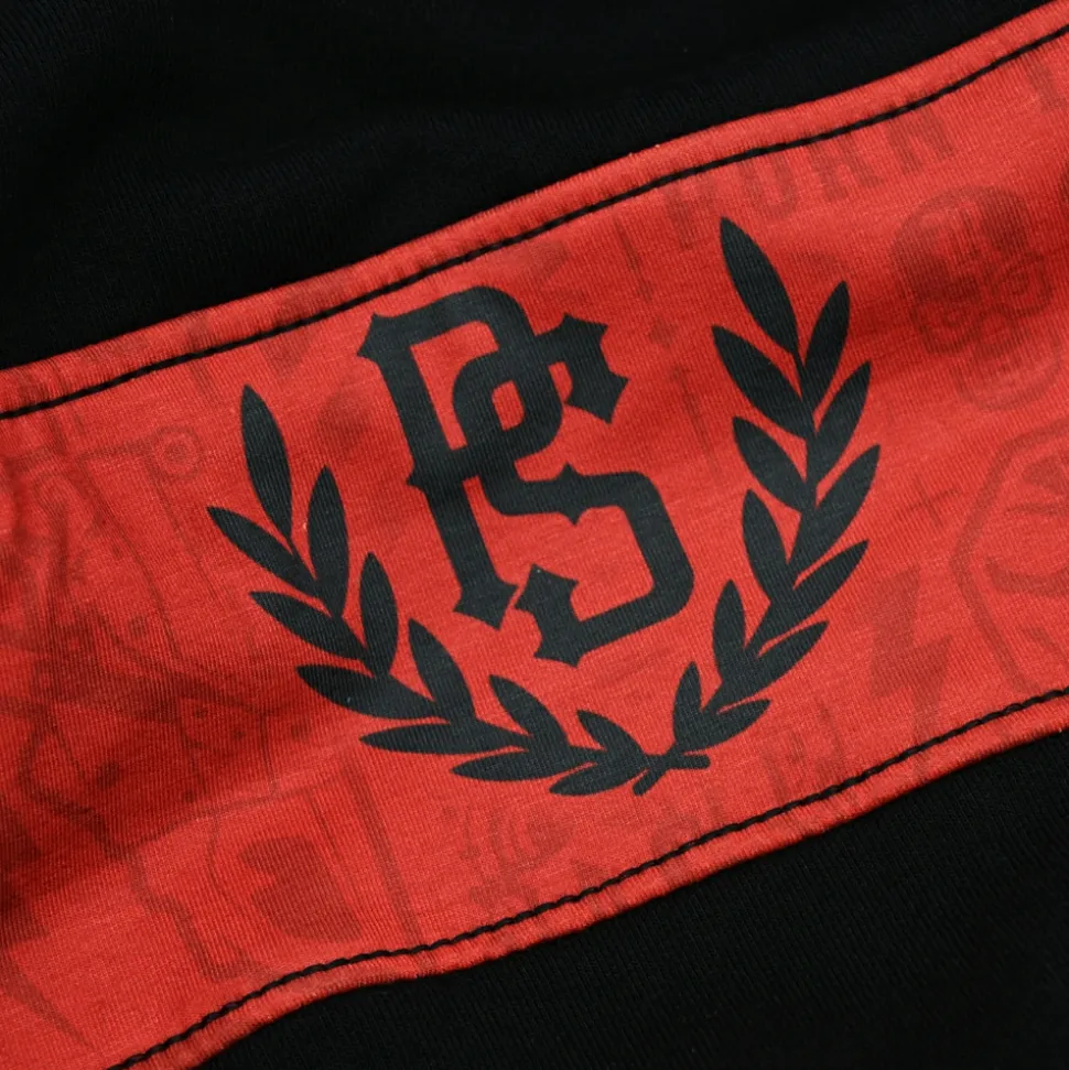 Bluza z kapturem Pretorian "Trouble Red Strap"