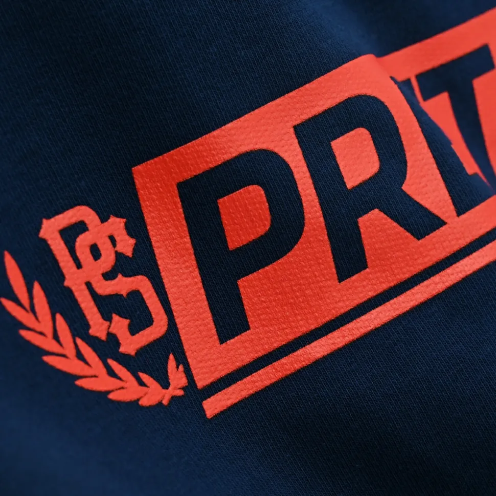 Bluza z kapturem Pretorian "Side" - granatowa