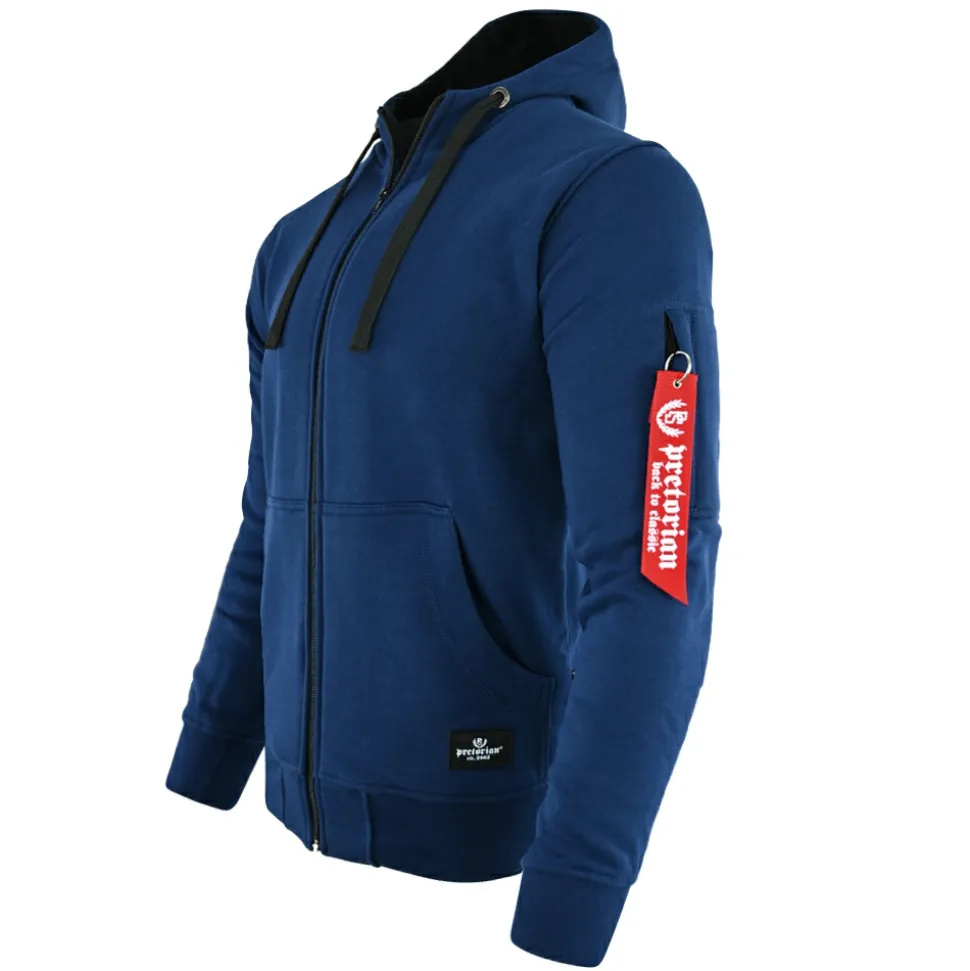 Bluza z kapturem Pretorian "Air" - granatowa