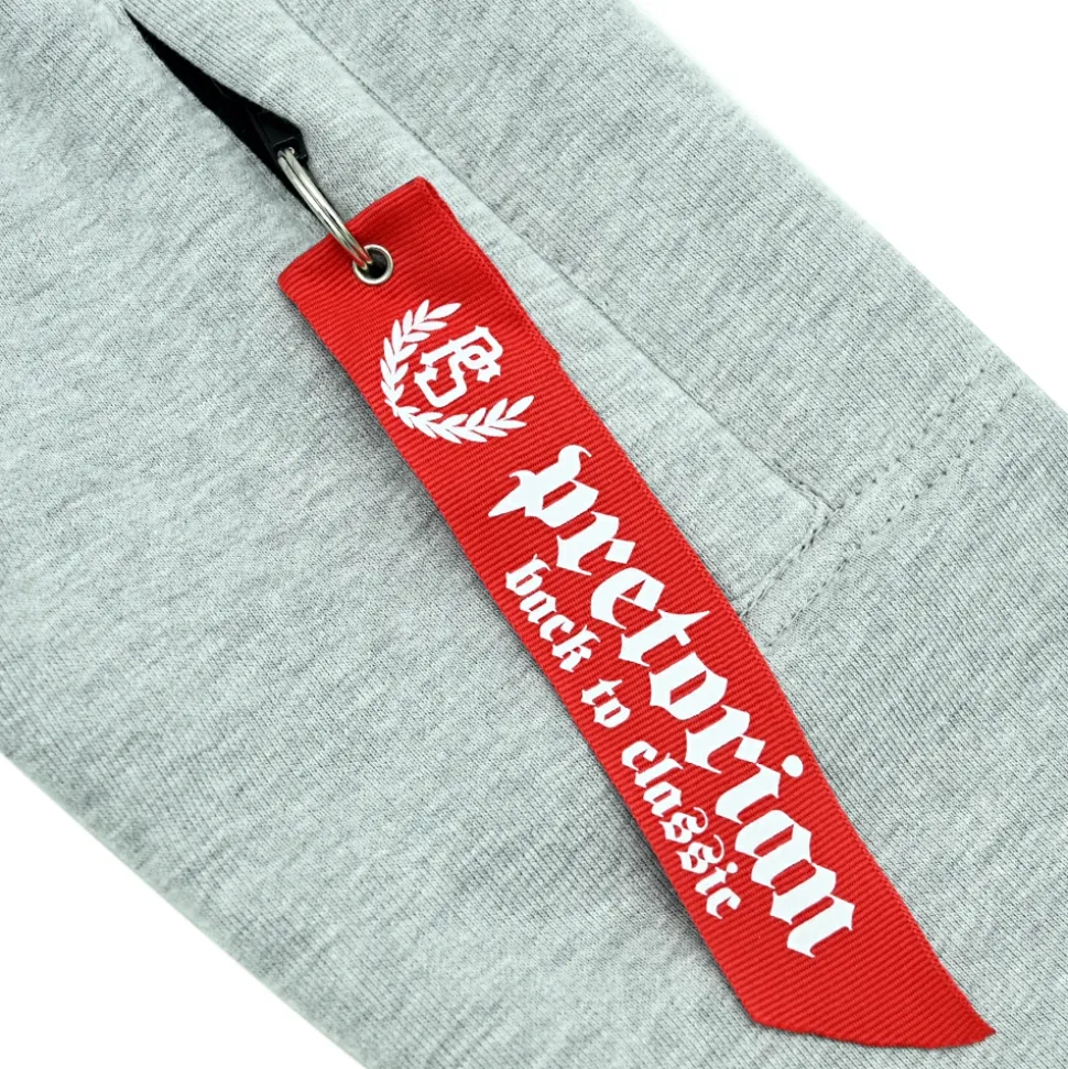 Bluza z kapturem Pretorian "Air" - szara