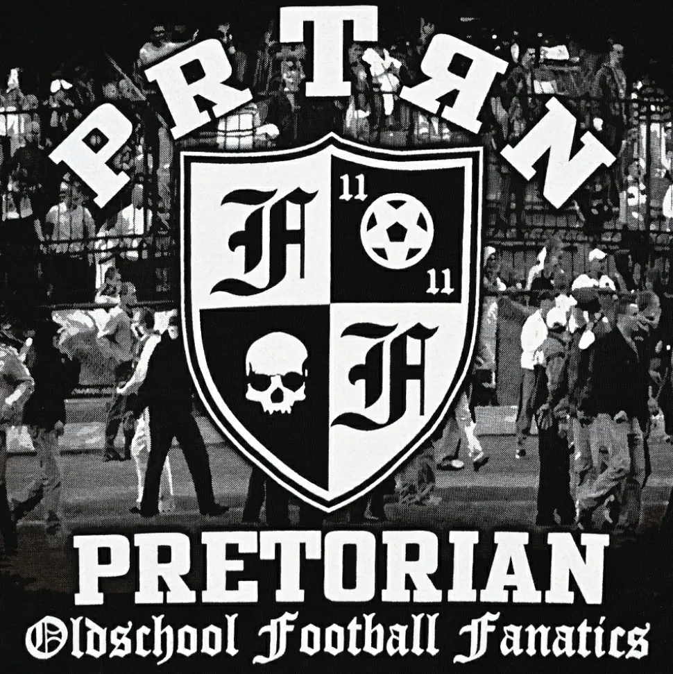Bluza z kapturem Pretorian "Oldschool Football Fanatics"