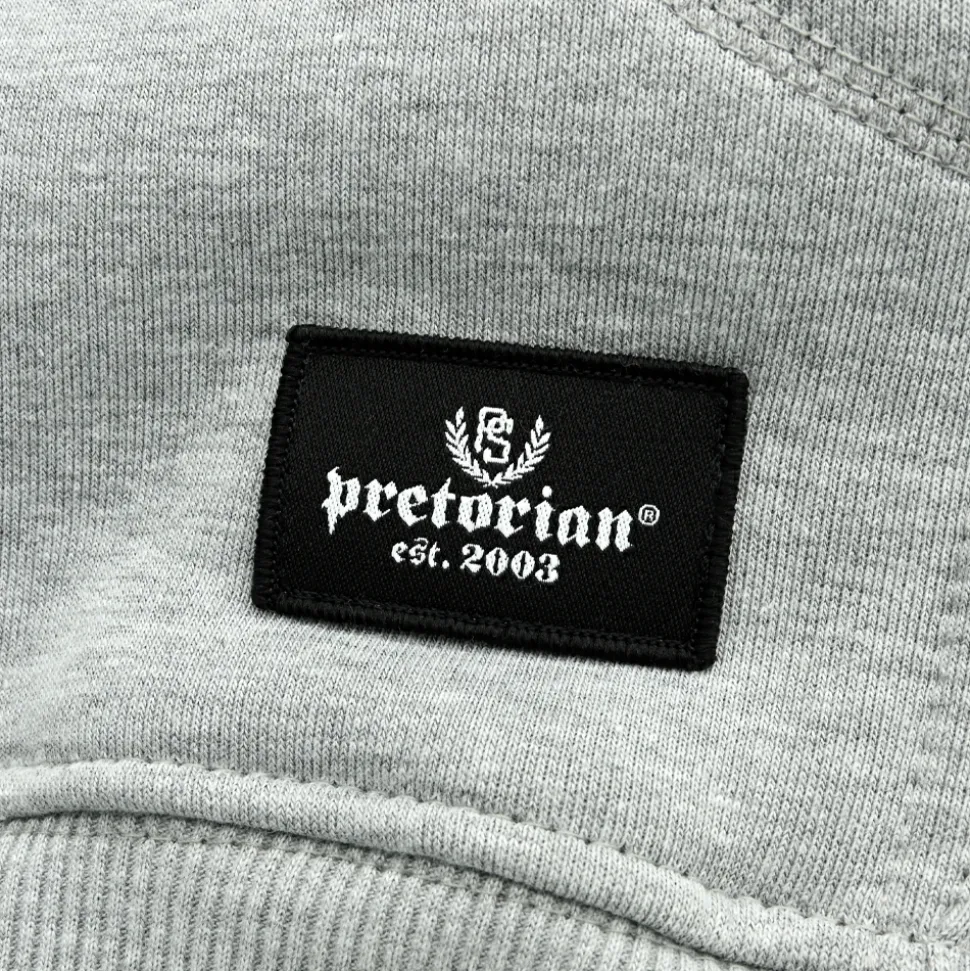 Bluza z kapturem Pretorian "Protect" - szara