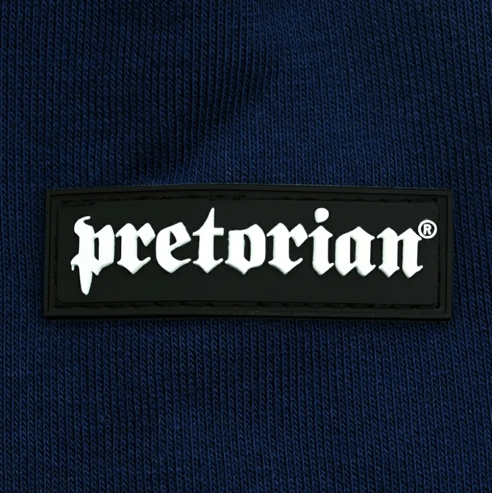 Bluza z kapturem Pretorian "Side" - granatowa