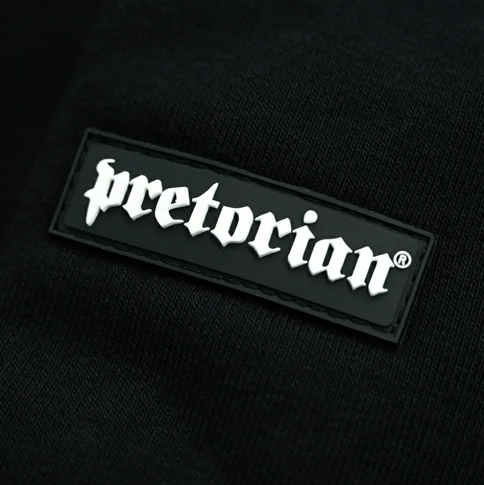 Bluza z kapturem Pretorian "Side" - czarna