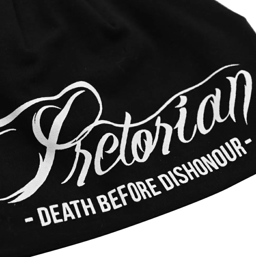 Czapka Pretorian "Death Before Dishonour" - czarna