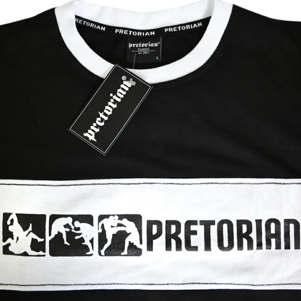 Koszulka panelowa Pretorian "Fight Division" - czarna
