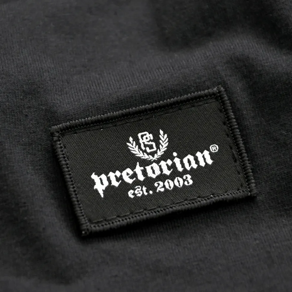 Koszulka panelowa Pretorian "Fight Division" - czarna