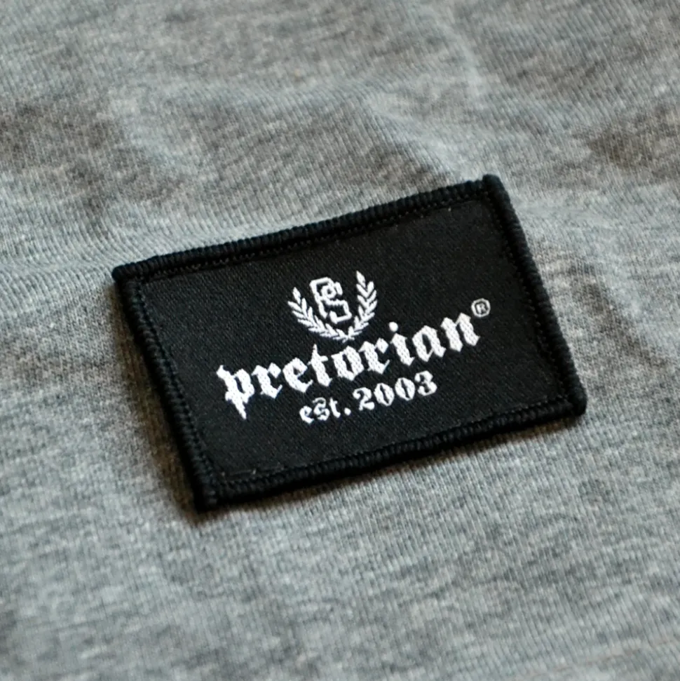 Koszulka panelowa Pretorian "Fight Division" - szara