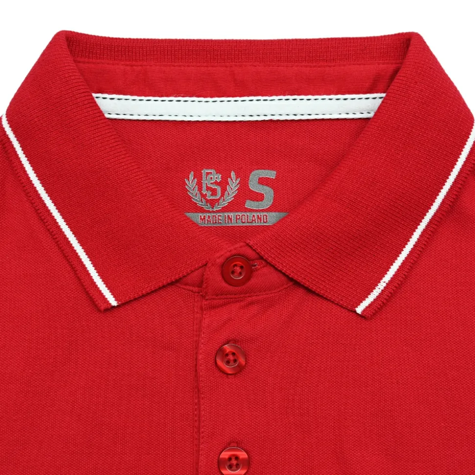 Koszulka polo Pretorian Line "Logo" - czerwona