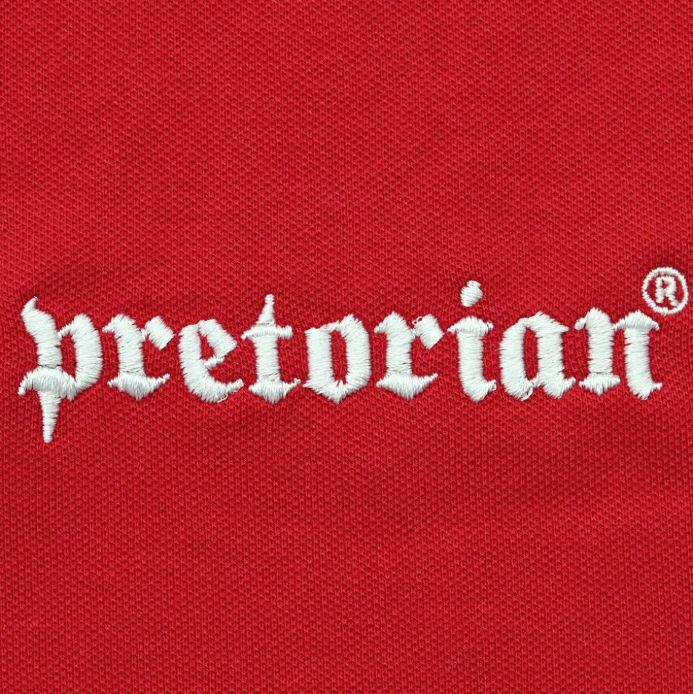 Koszulka polo Pretorian Line "Logo" - czerwona