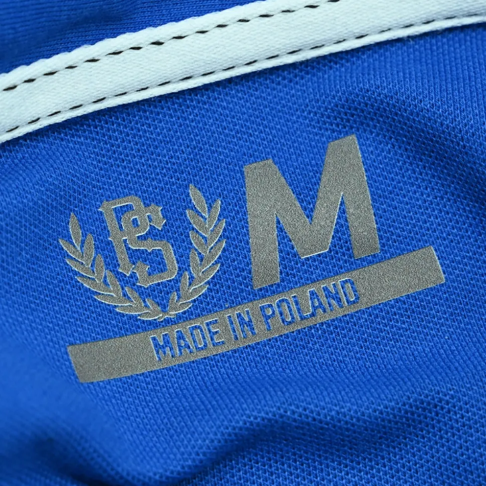 Koszulka polo Pretorian Line "Logo" - niebieska