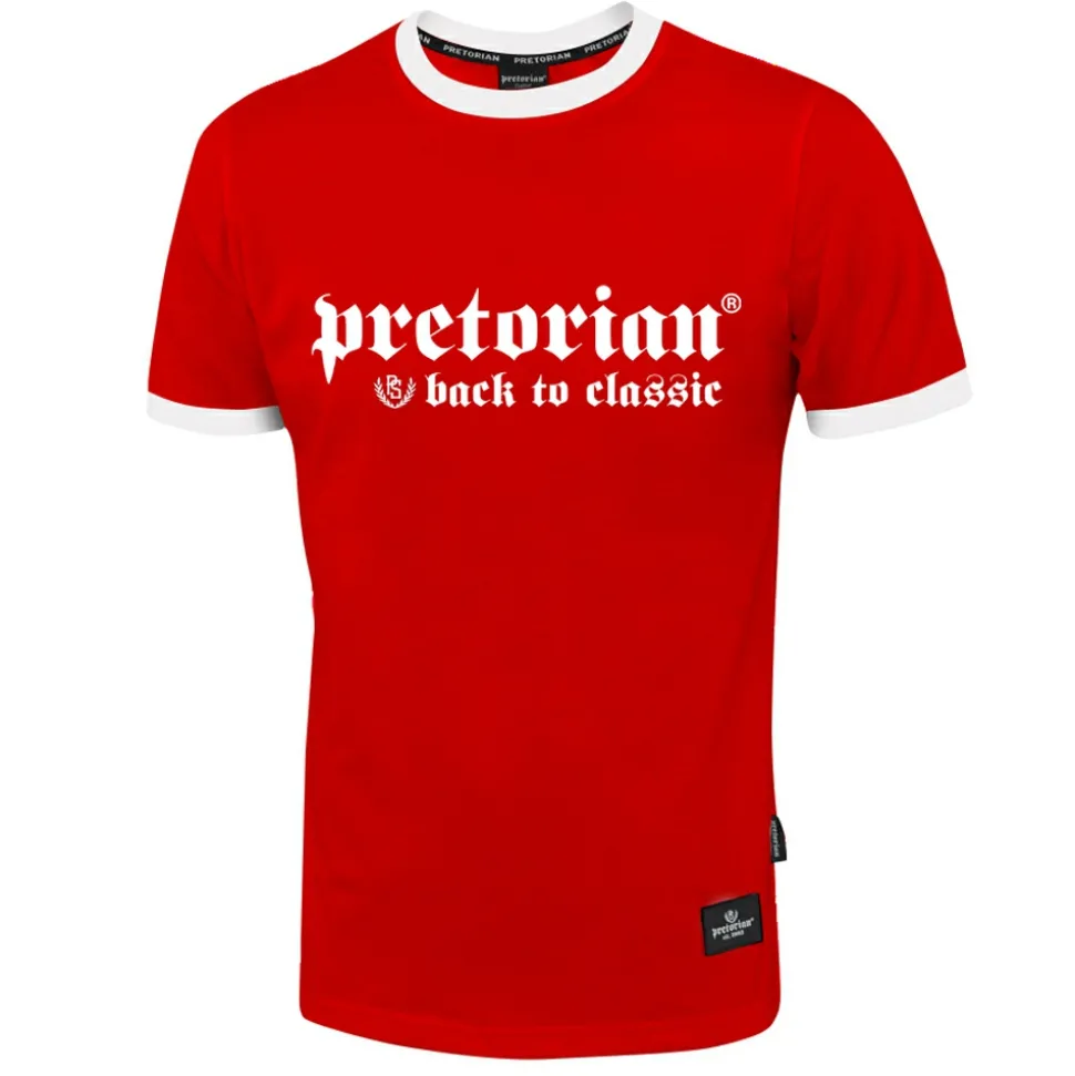 Koszulka Pretorian "Back to classic" - czerwona