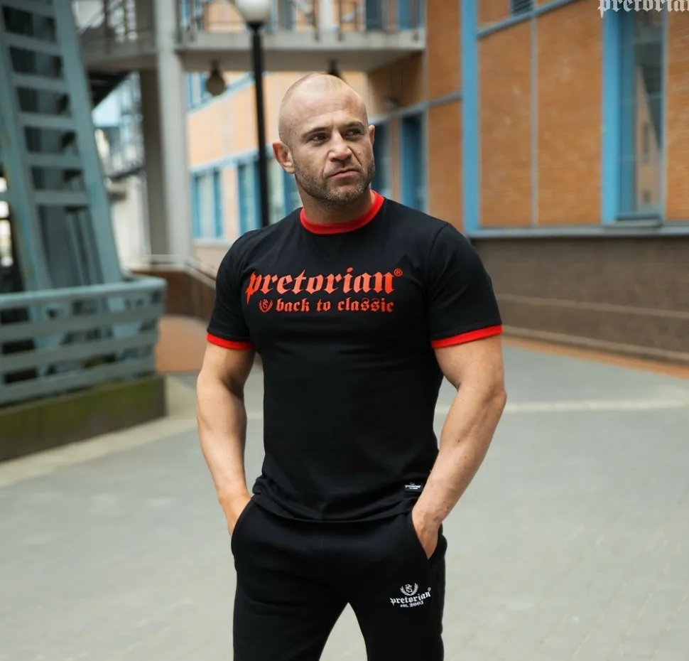 Koszulka Pretorian "Back to classic" - czarna