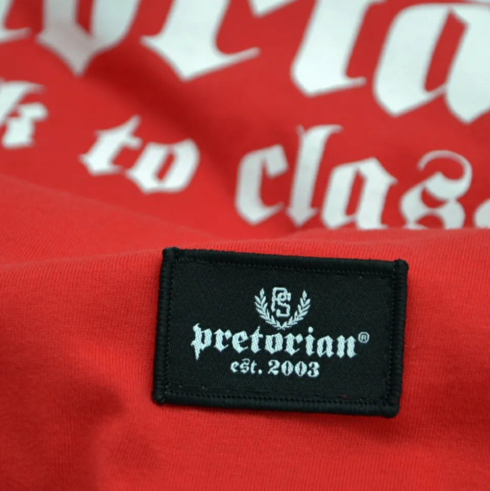 Koszulka Pretorian "Back to classic" - czerwona