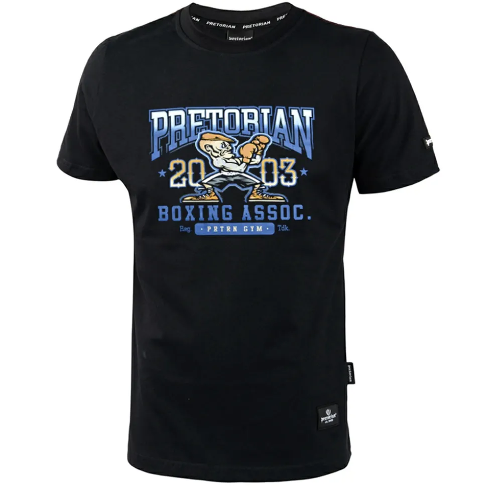 Koszulka Pretorian "Boxing Assoc." - czarna