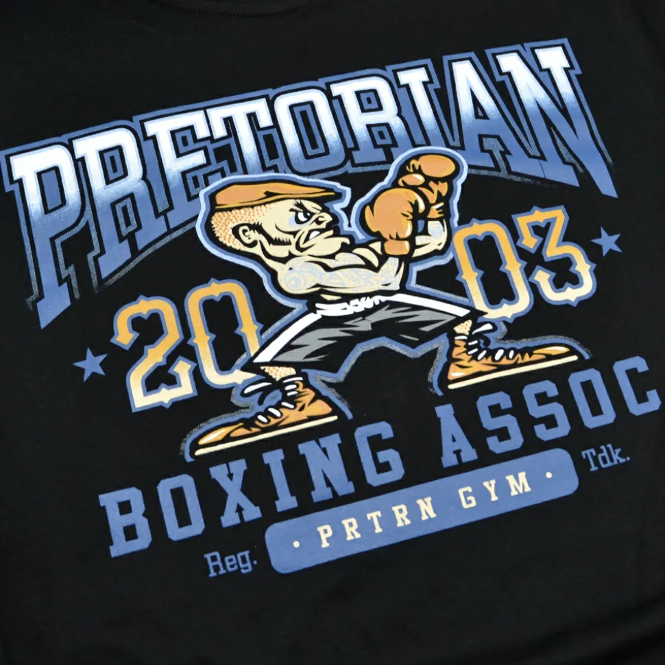Koszulka Pretorian "Boxing Assoc." - czarna