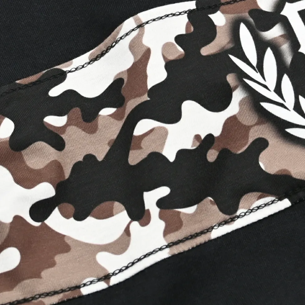 Koszulka Pretorian "Camo Strap" - czarna