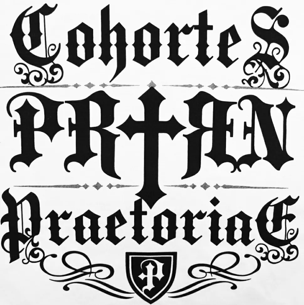 Koszulka Pretorian "Cohortes Praetoriae" - biała