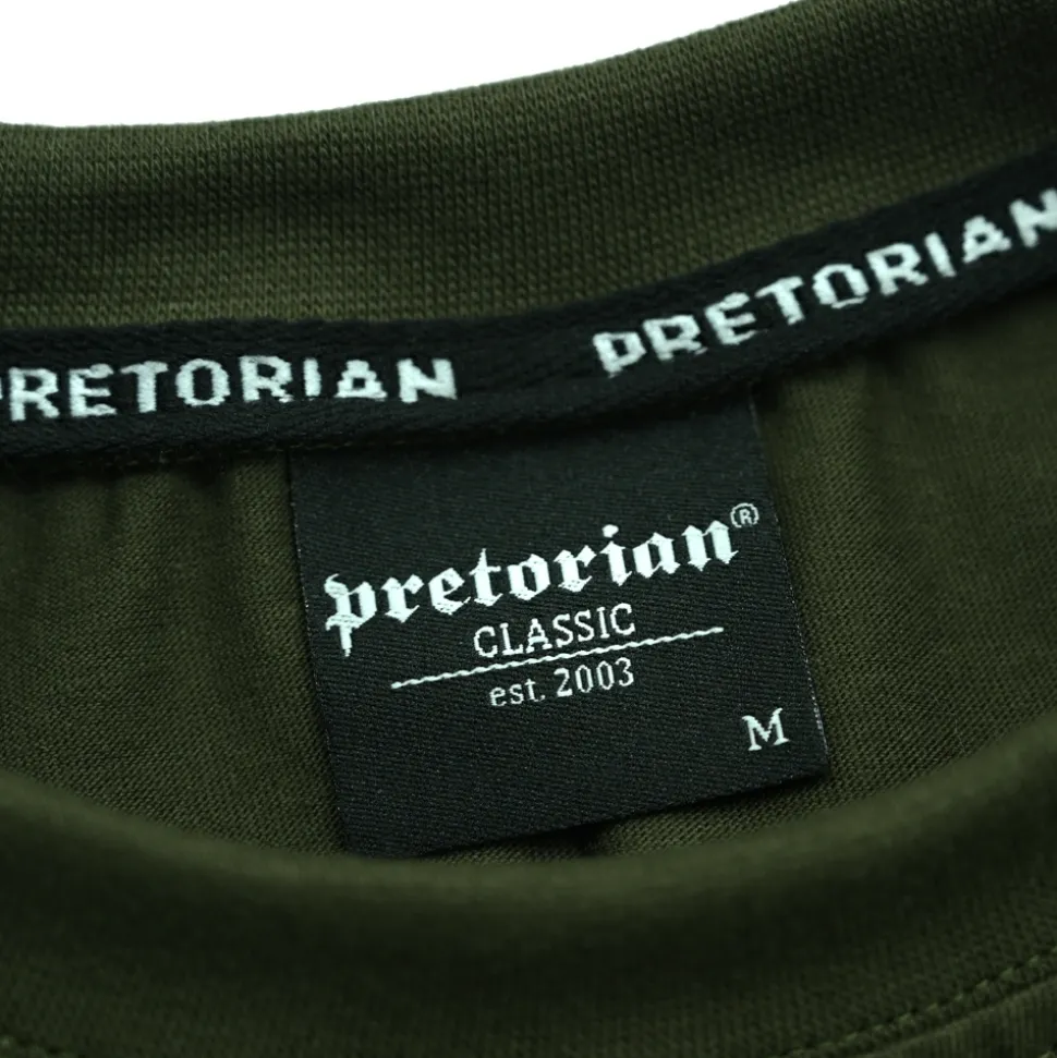 Koszulka Pretorian "Military Logo" - oliwkowa