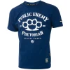 Koszulka Pretorian "Public Enemy" - granatowa
