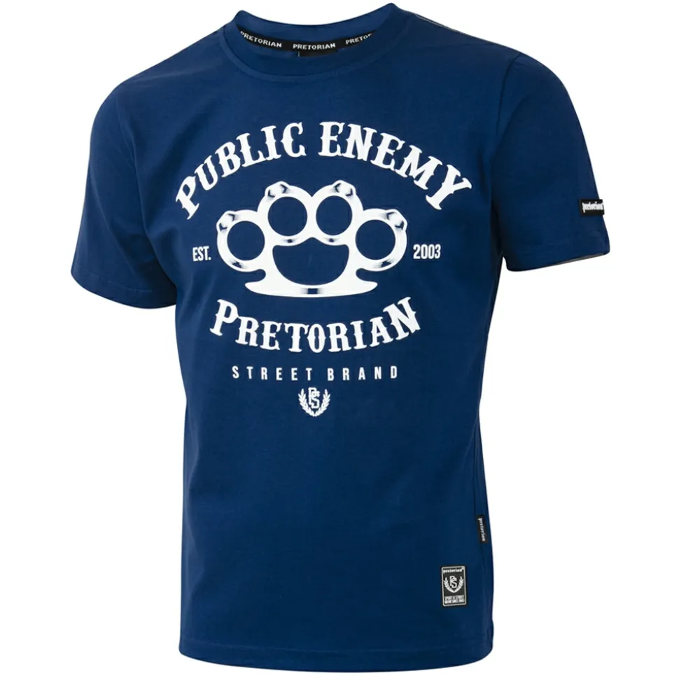 Koszulka Pretorian "Public Enemy" - granatowa