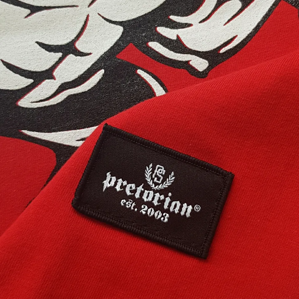 Koszulka Pretorian "Run motherf*:)ker!" - czerwona