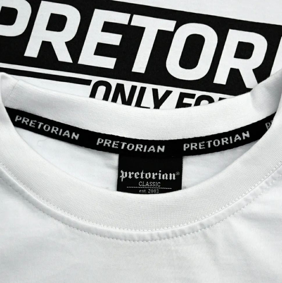 Koszulka Pretorian "Side" - biała