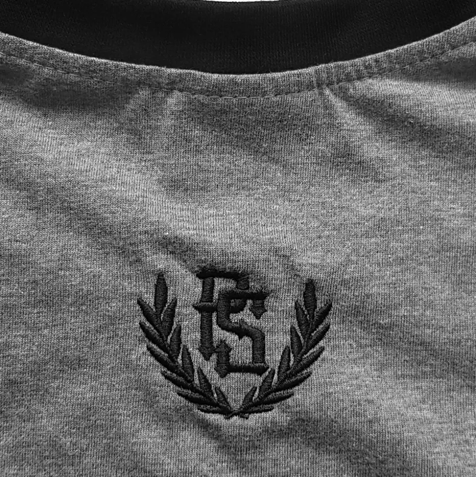 Koszulka Pretorian "Small Logo" - szara