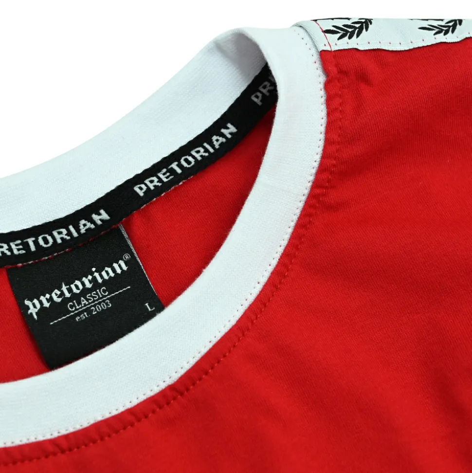 Koszulka Pretorian "Stripe" - czerwona