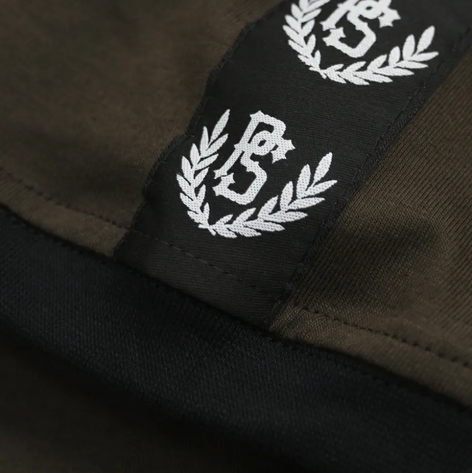 Koszulka Pretorian "Stripe" - brązowa