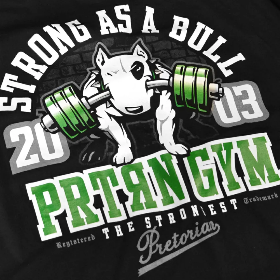 Koszulka Pretorian "Strong as a Bull!" - czarna