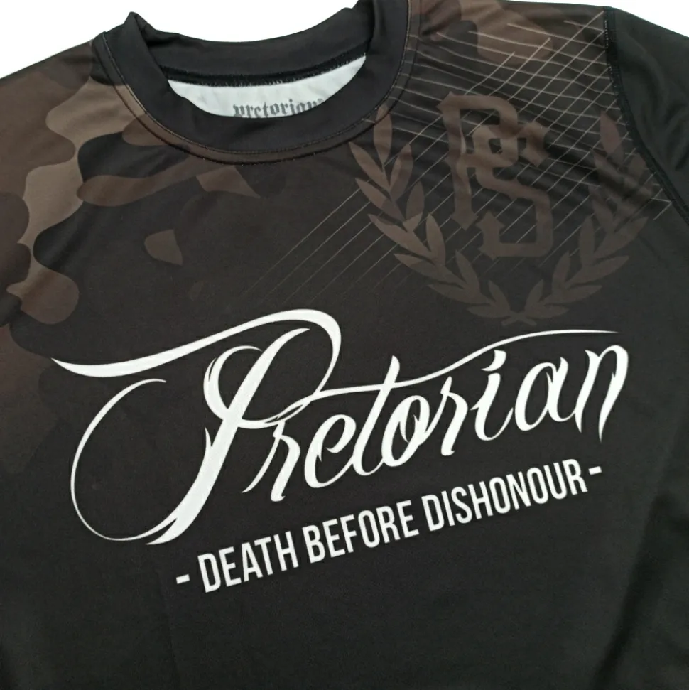 Koszulka sportowa MESH Pretorian "Death Before Dishonour"