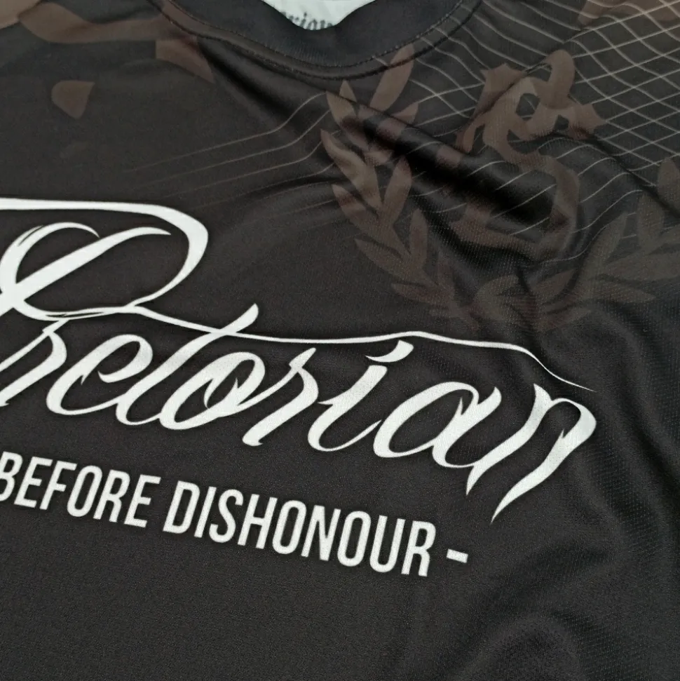 Koszulka sportowa MESH Pretorian "Death Before Dishonour"