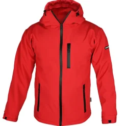 Kurtka softshell Pretorian "No Logo" - czerwona