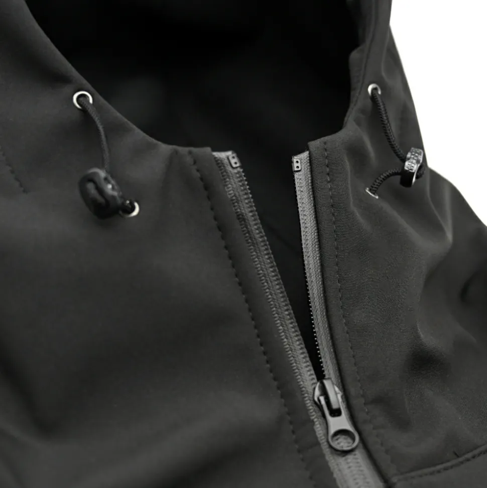 Kurtka softshell Pretorian "Black PS" - czarna
